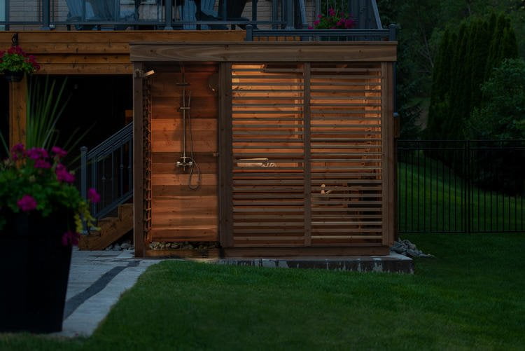 1951_Red_Cedar_Knotty_outdoor_pure_cube_sauna_with_shower_stall.71215435d9c198c0e4f6f19940ba9475